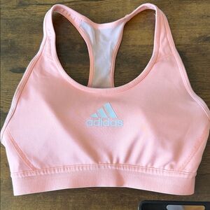 Adidas Soft Pink Sports Bra